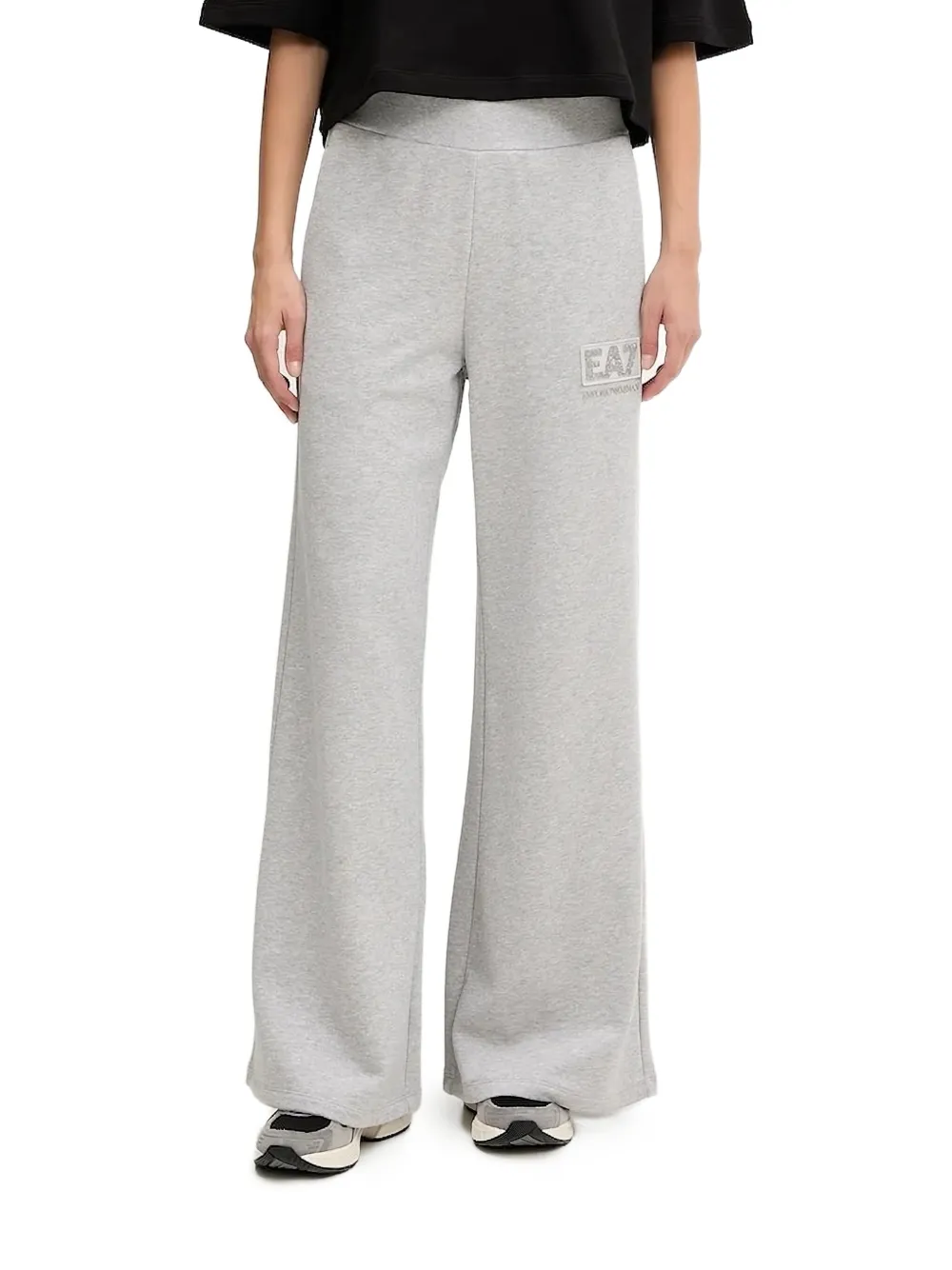 

Брюки с логотипом Ea7 Emporio Armani, серый
