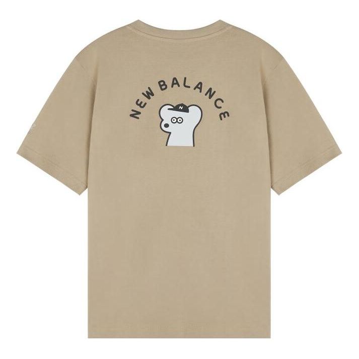 

Футболка New Balance x SEIJI ANDY Graphic Tee 'Khaki', бежевый