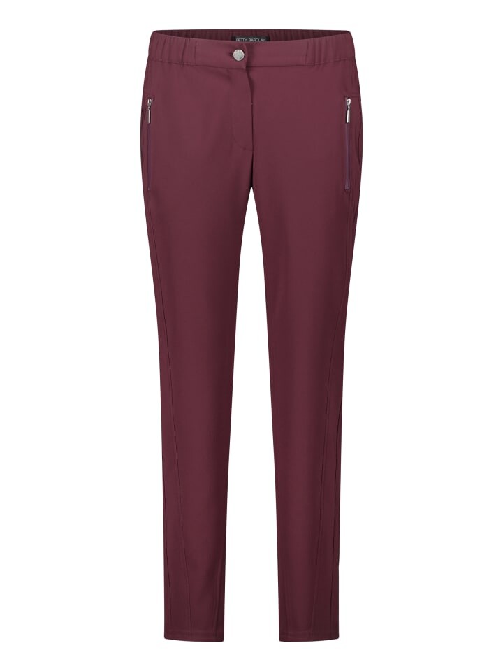 

Тканевые брюки Betty Barclay, цвет dark aubergine