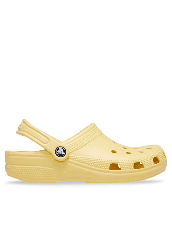 Оранжевые мюли Classic Clog 10001 Crocs, желтый