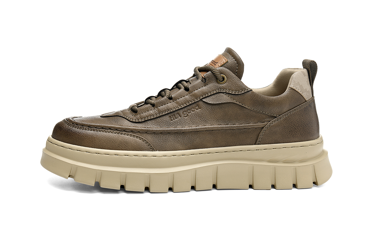 

Нескользящие низкие повседневные туфли для мужчин HLA, Khaki