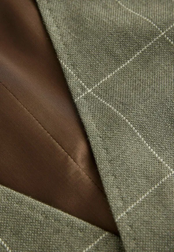 Жилет для костюма signature moons british suit стандартного кроя Next, Green — фото 4