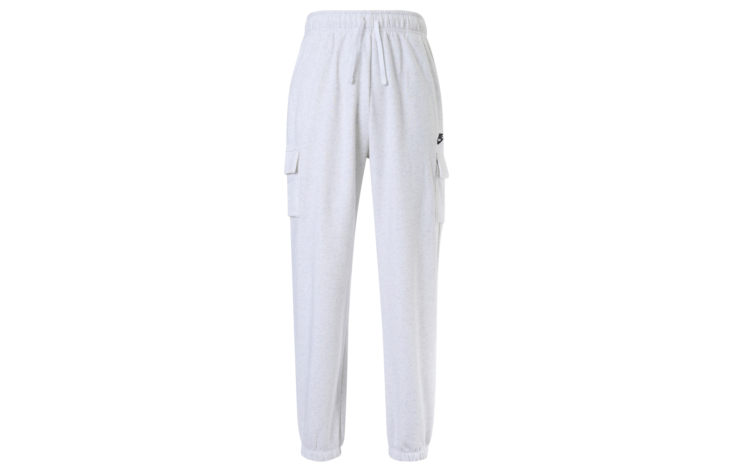 Nike Спортивные штаны Club Fleece вязаные женские Birch Heather/White — фото 3