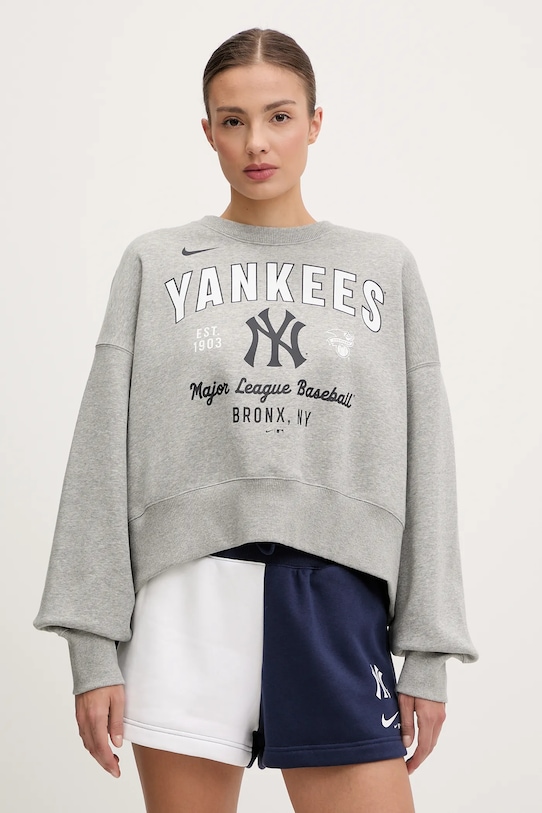 

Толстовка New York Yankees Nike, серый