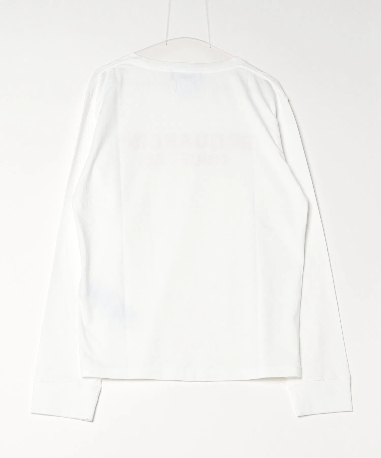 Мужская и женская футболка DSQUARED2 Breezy Fit LS Tee LOGO/0252 с длинным рукавом — фото 2
