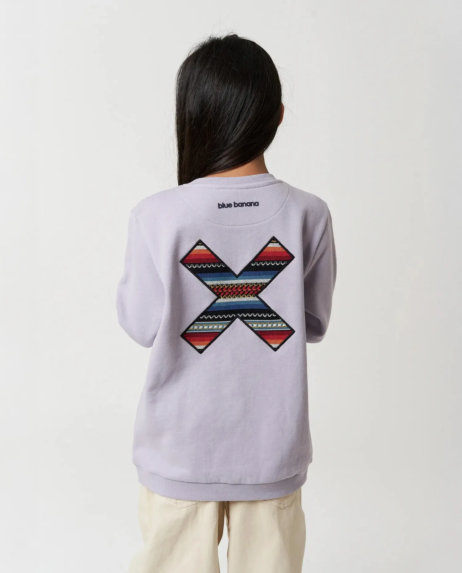 Blue Banana Толстовка из органического хлопка Classic lilac — фото 2