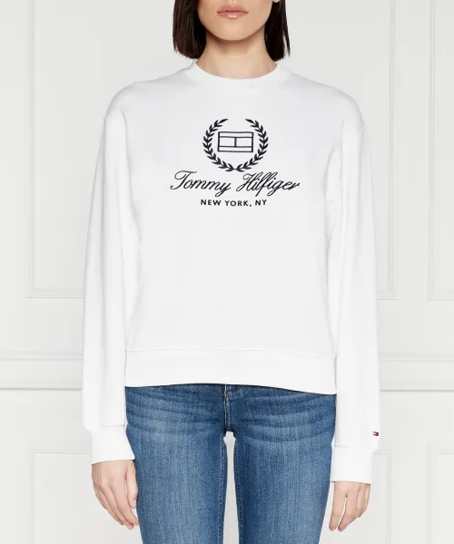 

Толстовка Regular fit Tommy Hilfiger, белый