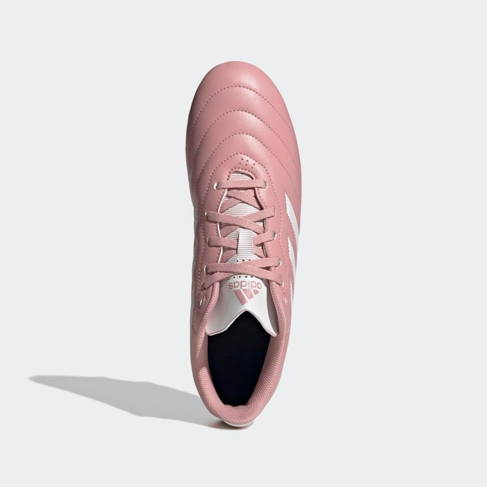 Футбольные бутсы Adidas Unisex Goletto для твердого грунта, сиреневый/белый — фото 4