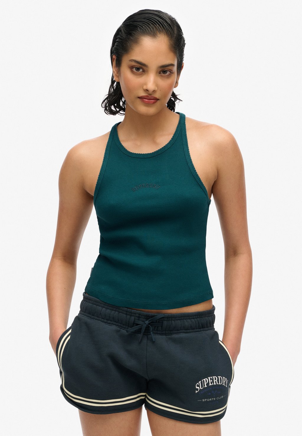 

Топ ESSENTIAL LOGO RACER Superdry, зеленый