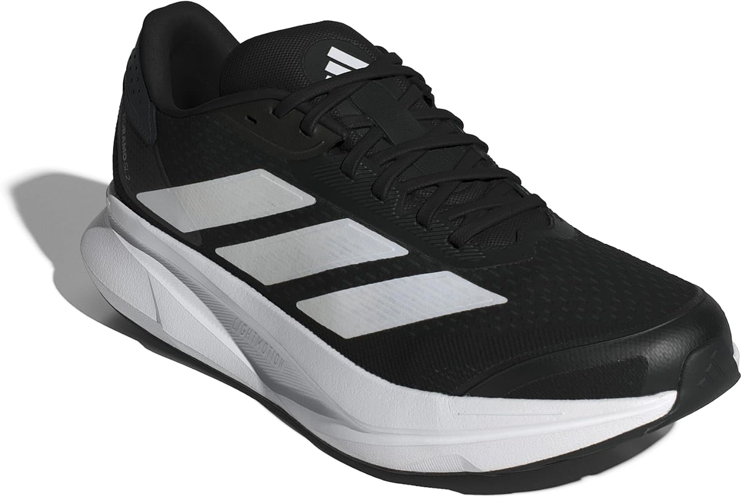 Мужские кроссовки для бега adidas Duramo SL 2, белый/черный/серый — фото 4