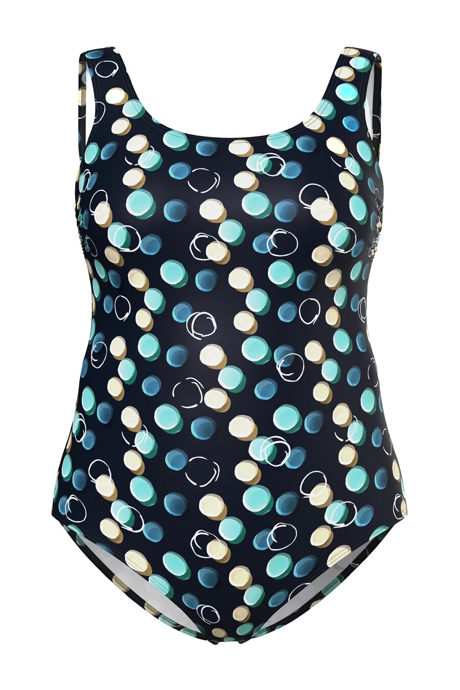 

Купальник-футболка Ulla Popken, черный