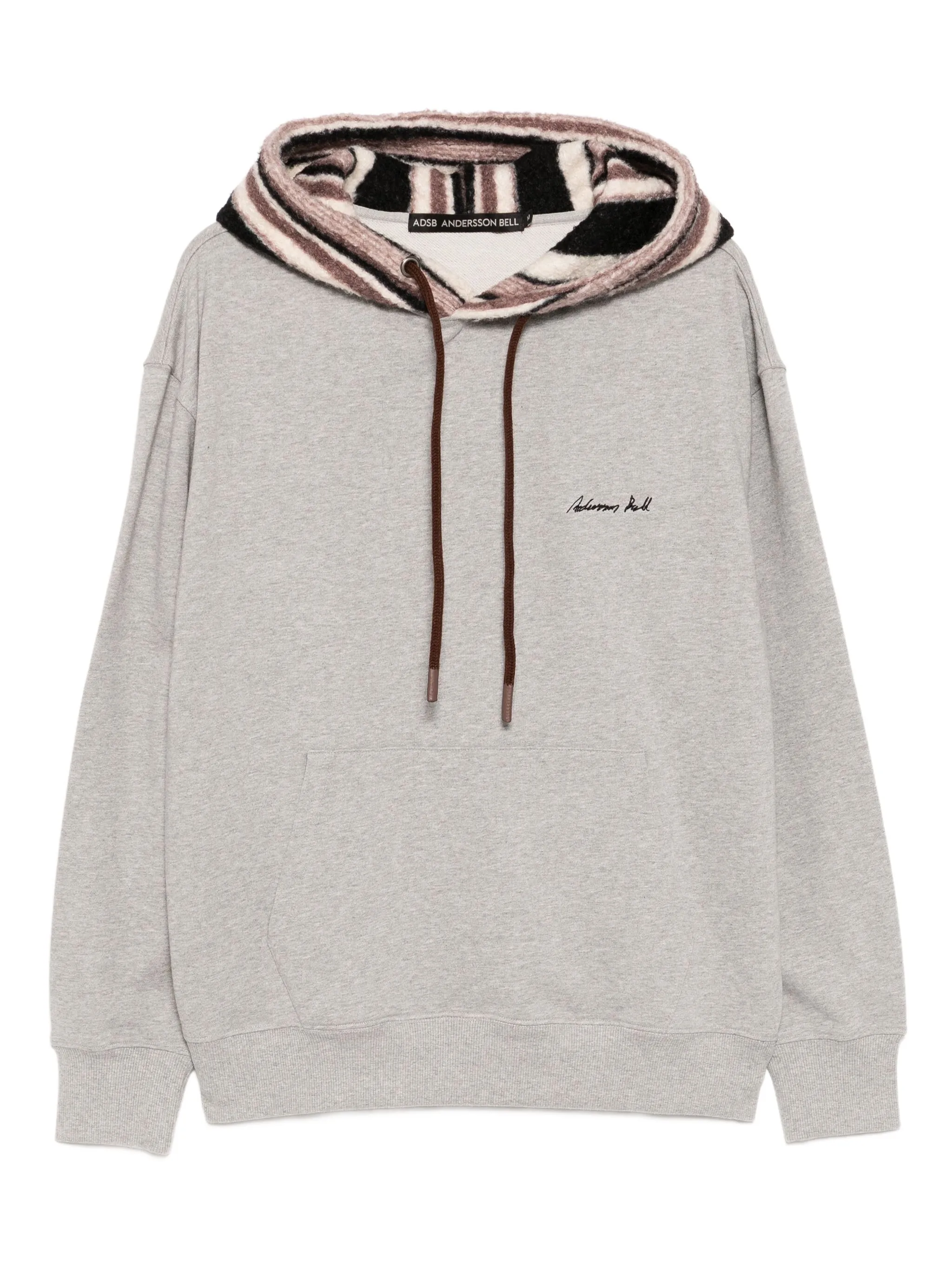 

Худи с вышитым логотипом Andersson Bell, серый