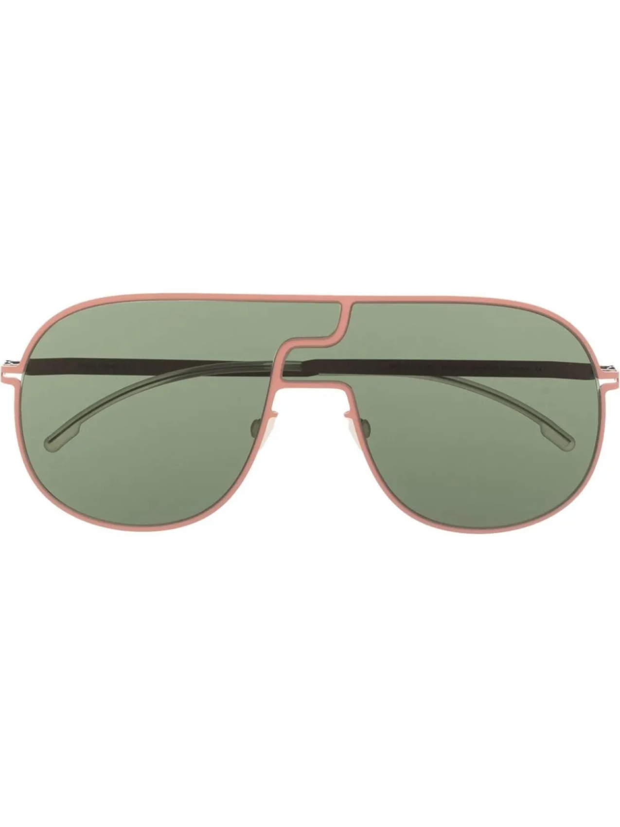 

Mykita солнцезащитные очки-пилоты, розовый