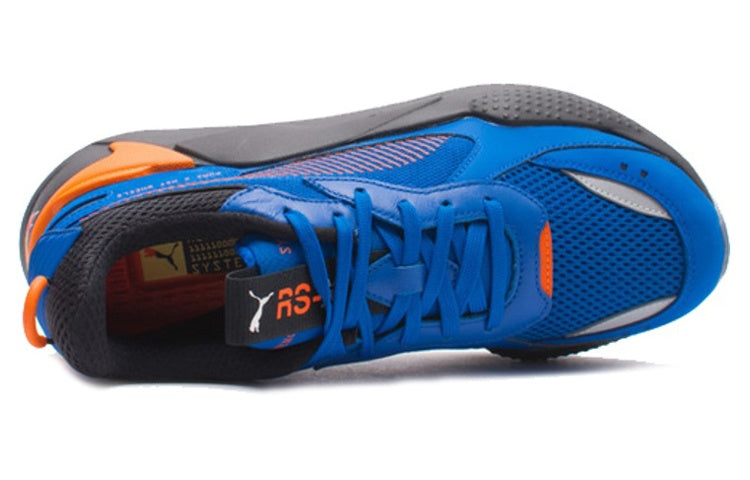 Спортивные кроссовки PUMA Hotwheels x RS-X 'Royal Black', синий — фото 4