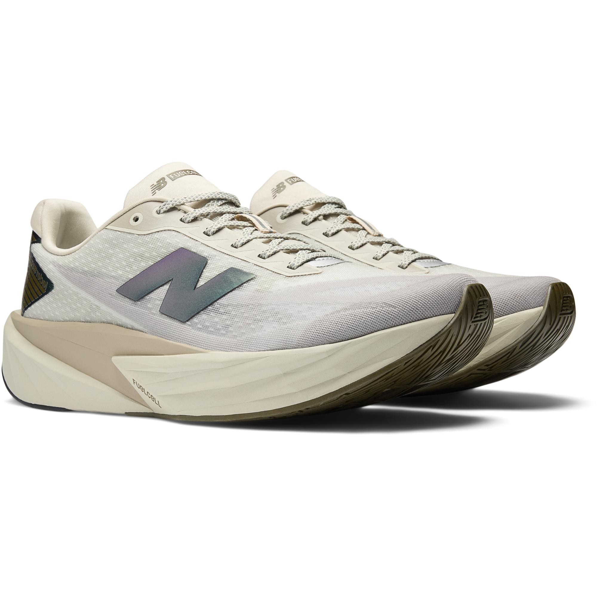 Мужские беговые кроссовки FuelCell Rebel v5 New Balance, Shipyard/Arid Stone/Silver Metallic — фото 3