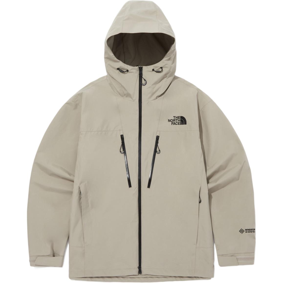 

THE NORTH FACE Куртка GORE TRAIL мужская серая бежевая, Gray Beige