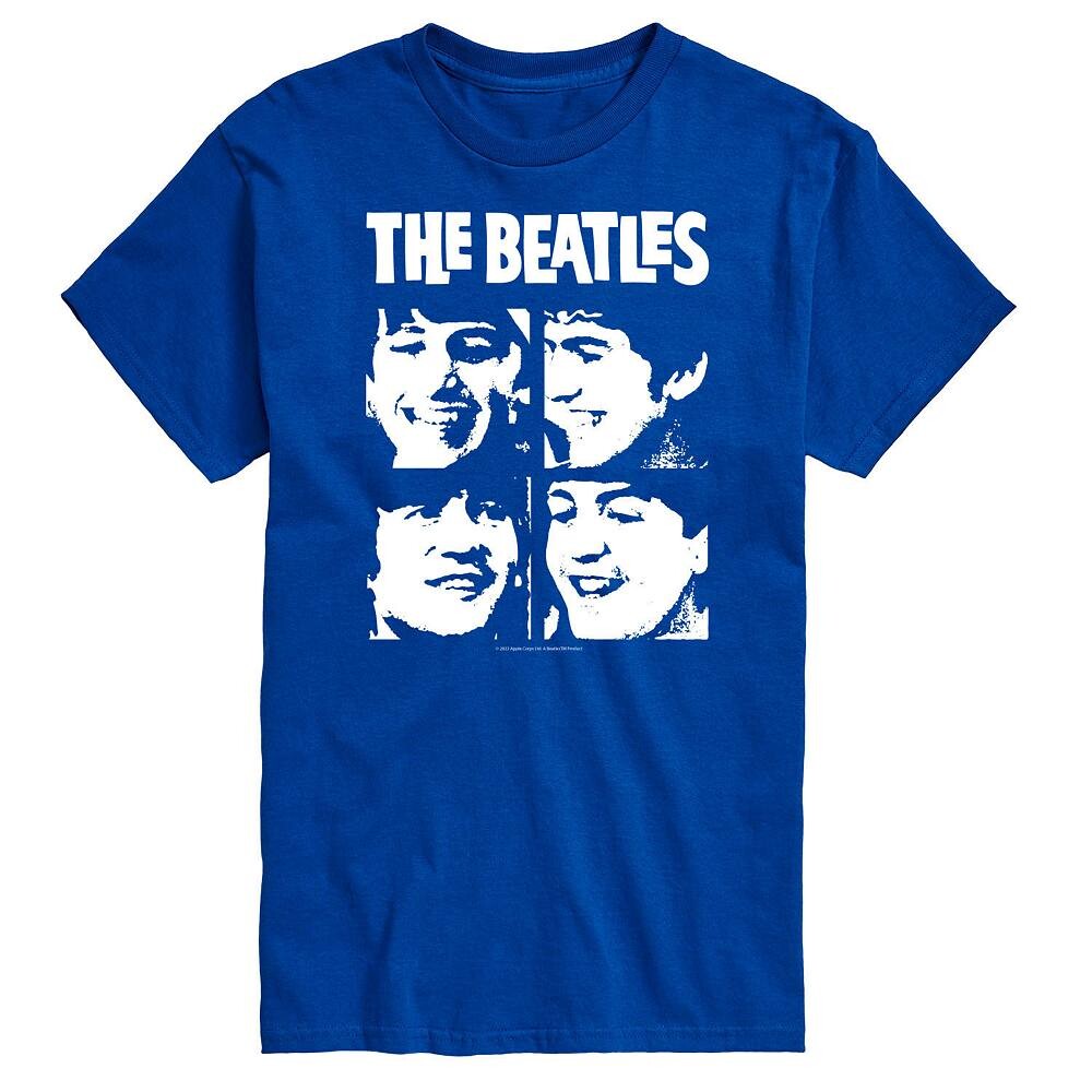 

Мужская футболка с сеткой для лица The Beatles Licensed Character, синий