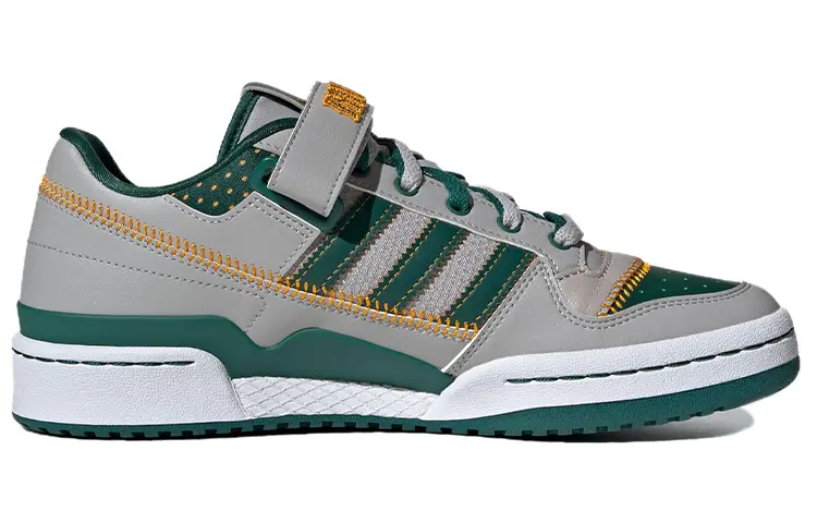 Кроссовки для скейтбординга adidas originals FORUM, зеленый — фото 2