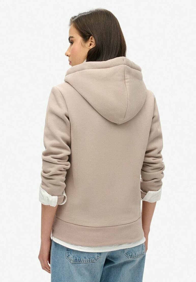 

Толстовка на молнии LUXE LOGO Superdry, коричневый