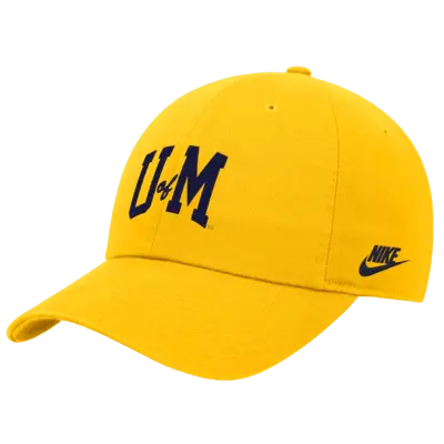 

Бейсболка Nike Michigan College Adjustable Cap, цвет Amarillo