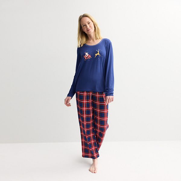 

Женский комплект пижамы tolli tartan plaid Jammies For Your Families