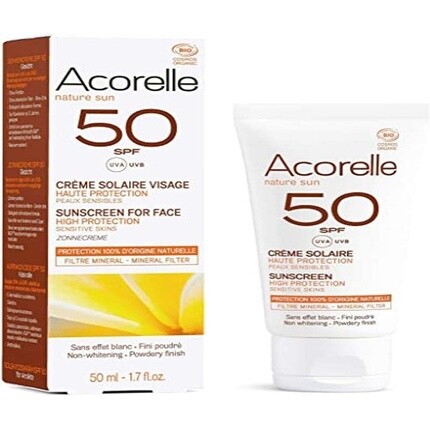 

Солнцезащитный крем для лица Acorelle SPF50