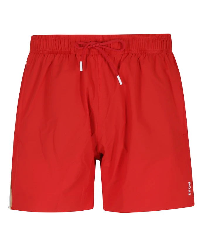 

Красный культовый костюм с эластичным поясом Hugo, красный