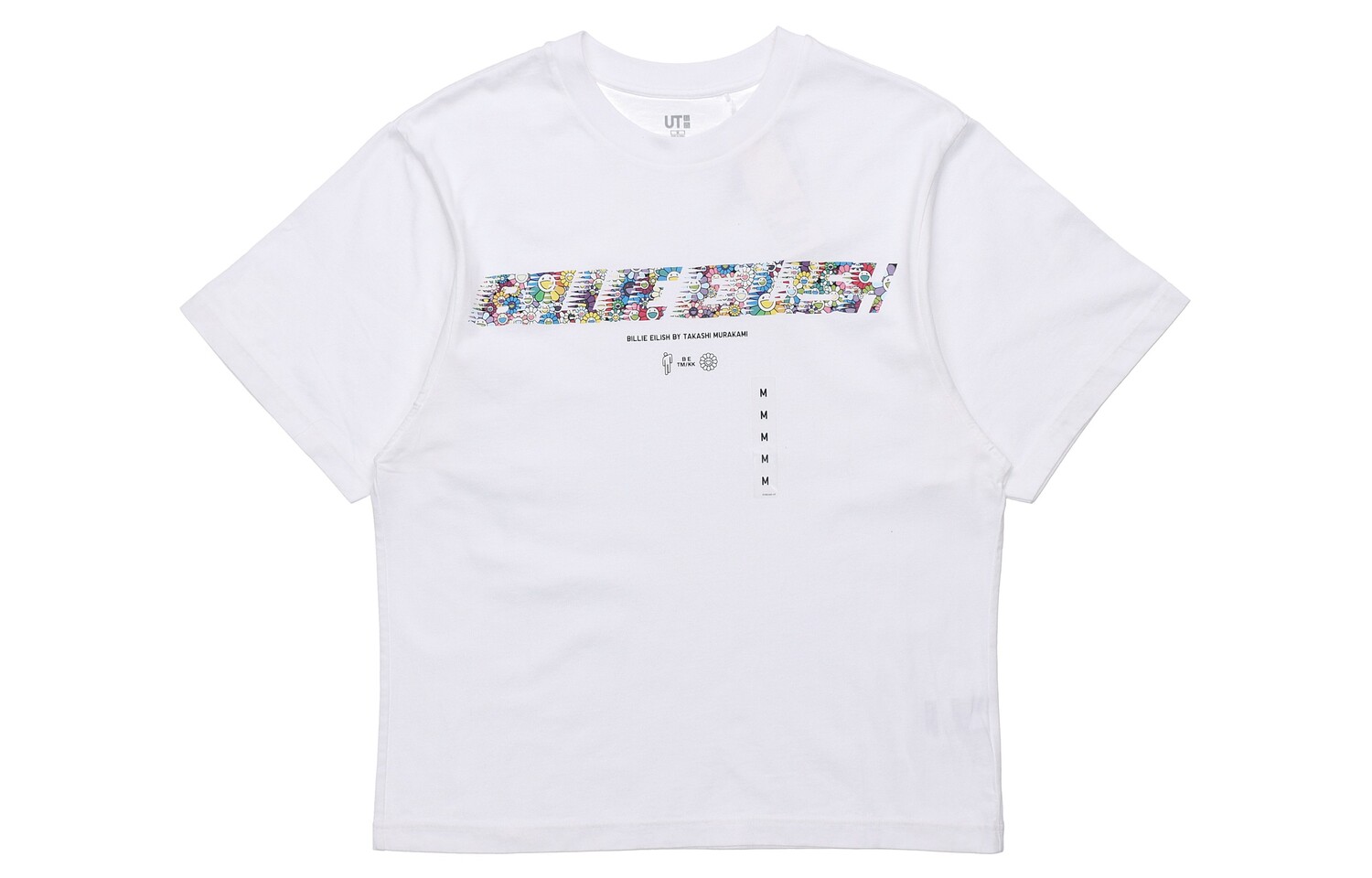 

Белая футболка с логотипом UNIQLO x Takashi Murakami