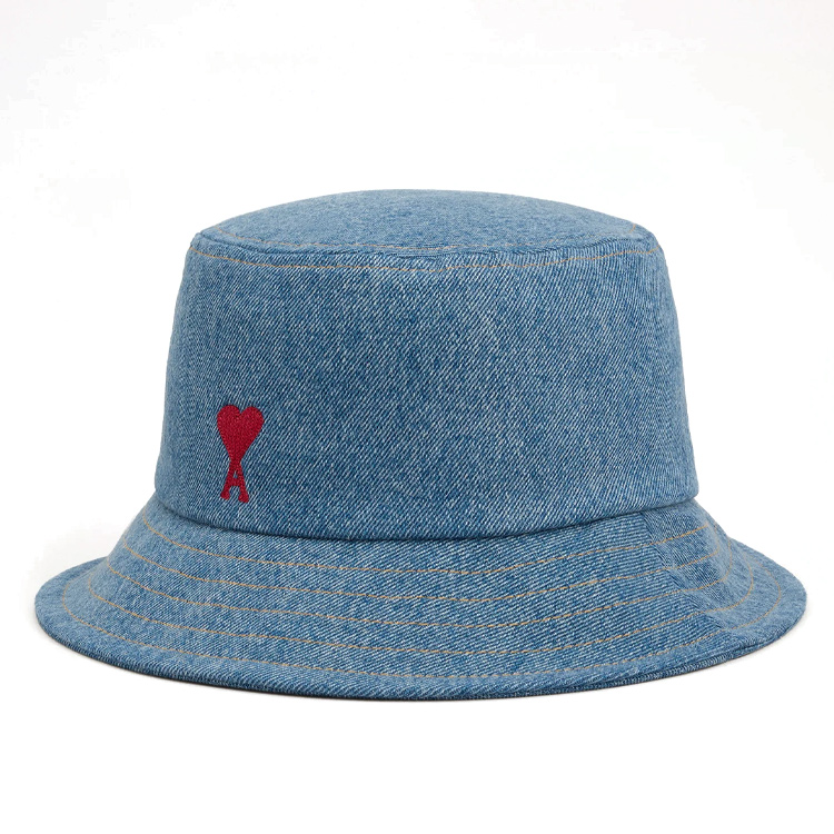 

Ami Paris Ami De Coeur джинсовая шляпа-ведро AMIPARIS, синий