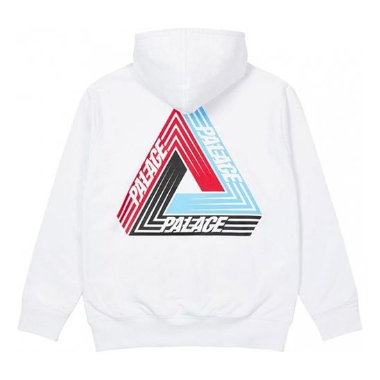 

Худи PALACE Triangle Logo hooded Long Sleeves Unisex White, белый
