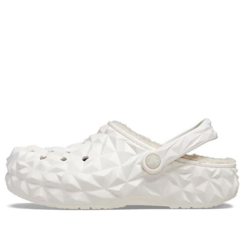 

Сабо Crocs Classic Lined Geometric Clogs 'White' 210069-100, белый