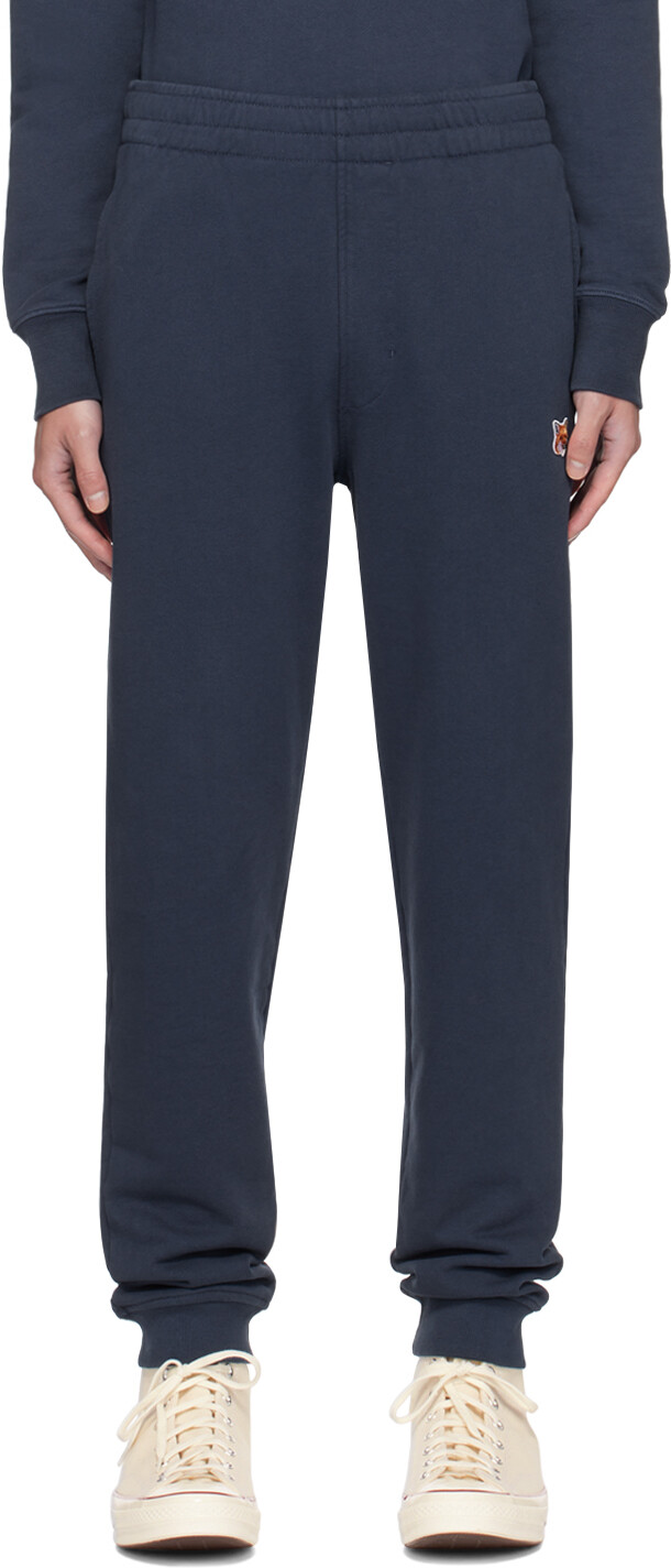 

Спортивные брюки Navy Fox Head Regular Maison Kitsune