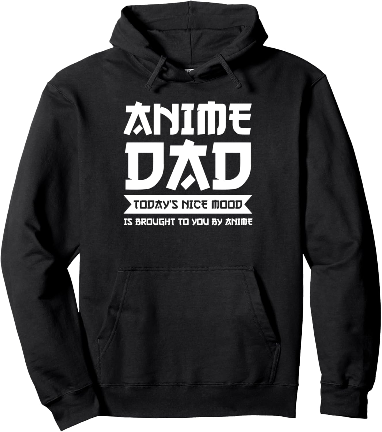 

Папа-аниме поднимет вам сегодня настроение! Худи с аниме-тематикой Anime Merch Gifts, черный