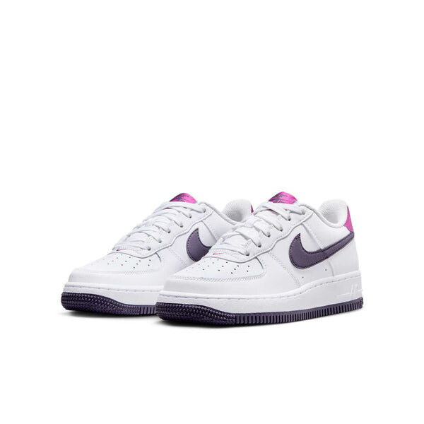 Кроссовки air force 1 low 'white dark raisin' Nike, белый — фото 3