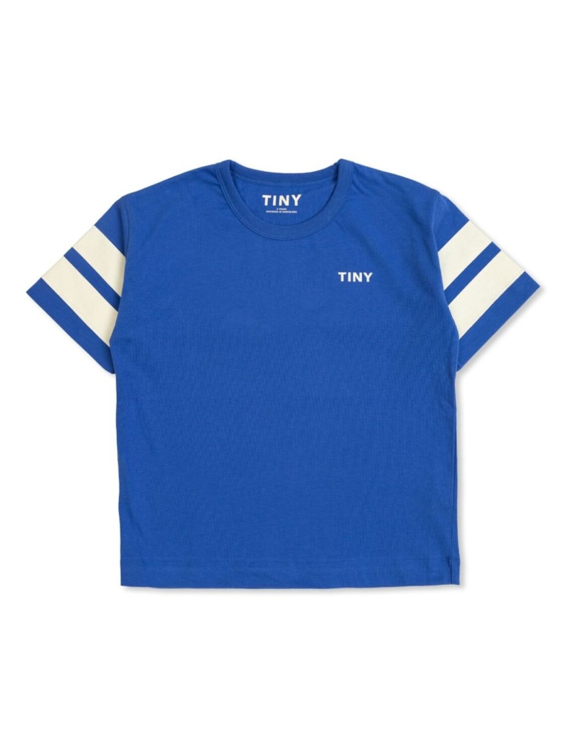 

Полосатая футболка Tiny Cottons, синий