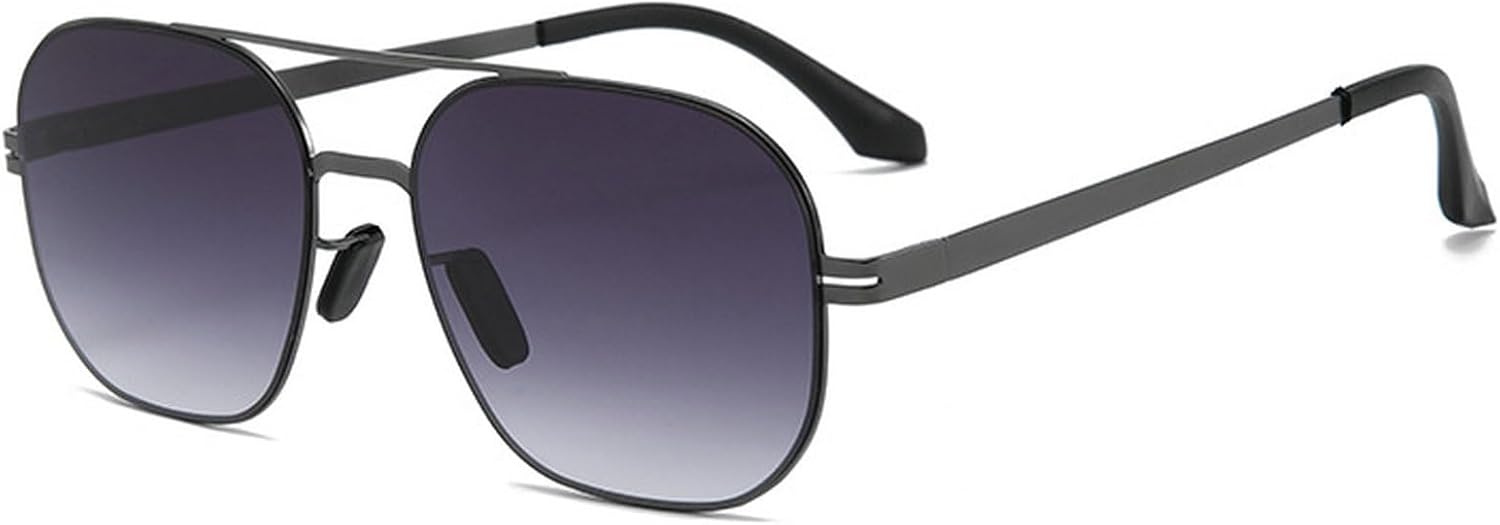 

Солнцезащитные очки-пилот для женщин и мужчин, модные квадратные солнцезащитные очки в стиле ретро, ​​черные и коричневые солнцезащитные очки с защитой от УФ-излучения, очки для вождения mincl, Gray