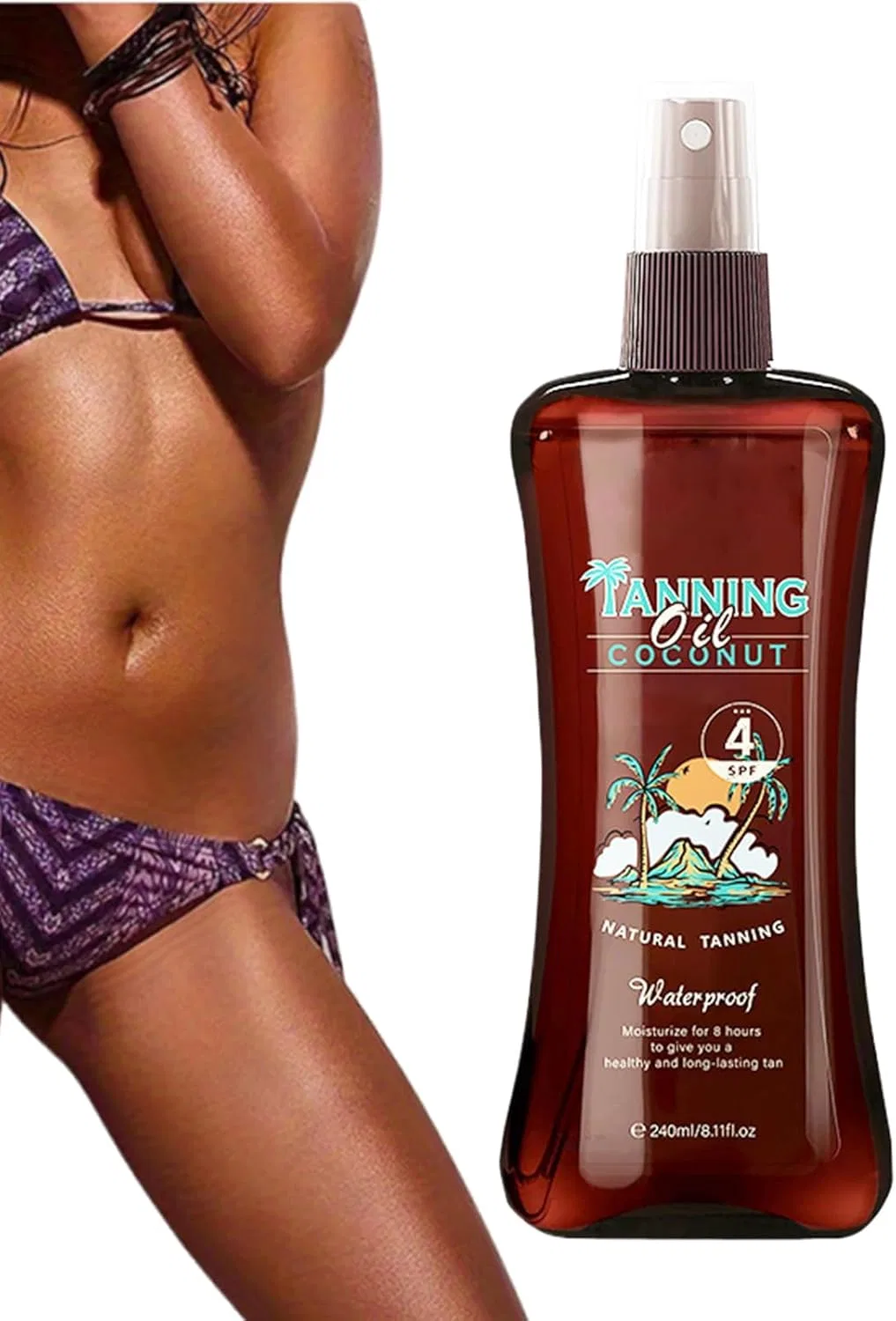 Автозагар мусс Body Tanning Mousse, 240 мл Generic