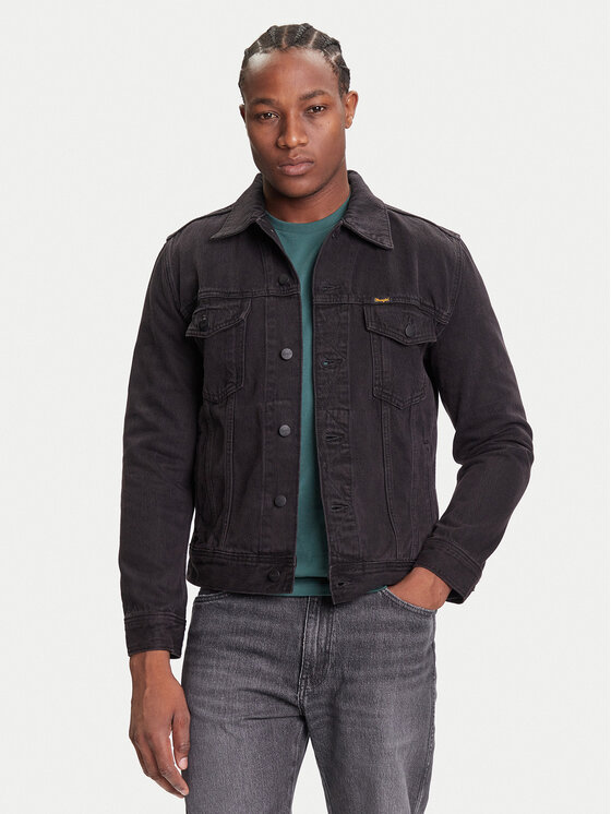 

Джинсовая куртка regular fit Classic 112371439 Wrangler, чёрный, Черный, Джинсовая куртка regular fit Classic 112371439 Wrangler, чёрный