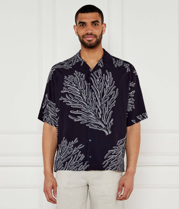 

Рубашка lapisy_m Relaxed fit Boss Orange, синий