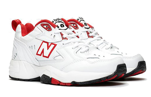 Кроссовки wx608 красные New Balance, белый — фото 3