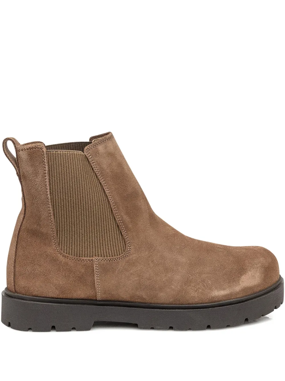

Замшевые ботинки с эластичными вставками BIRKENSTOCK, коричневый