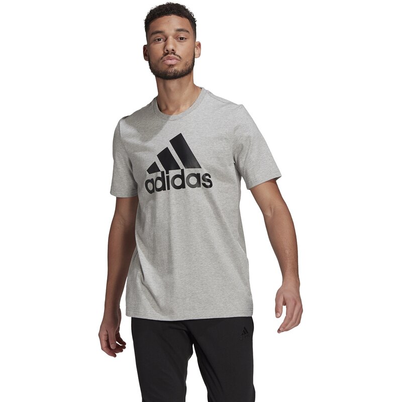 Футболка Essentials с большим логотипом Adidas, мультиколор — фото 2