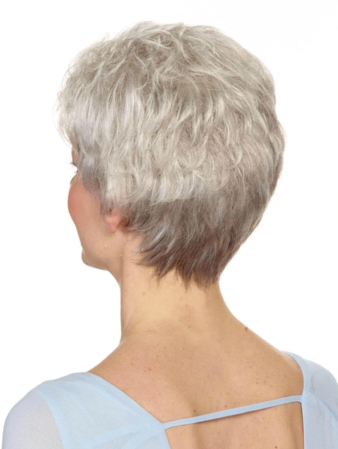 Парик «Ellen» из высококачественных синтетических волос от Lofty Lofty, Light Grey — фото 3