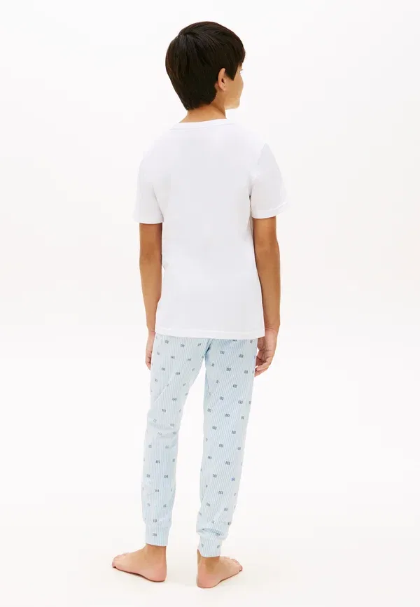 Футболка Tommy Hilfiger 2P cn tee ss undershirt, белый/коралловый — фото 3