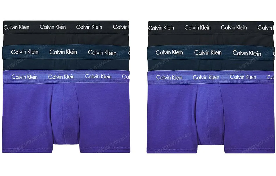 Calvin Klein Мужские трусы 3 шт мультиколор