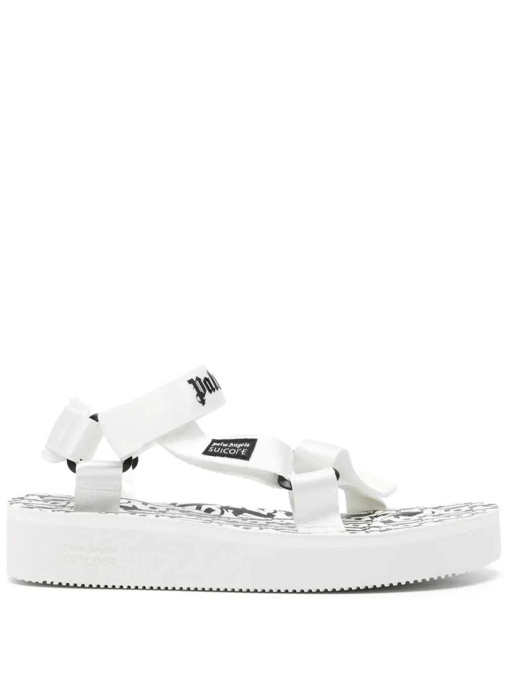 

Сандалии Depa с логотипом Suicoke x Palm Angels, белый
