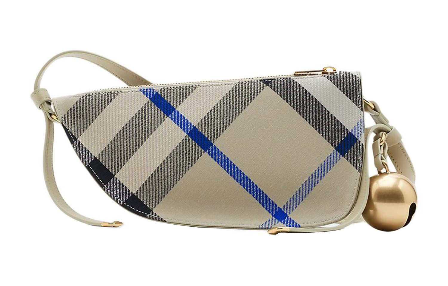 Сумка Burberry Мини-кроссбоди из полиэстера, цвет Мосс Грин — фото 3
