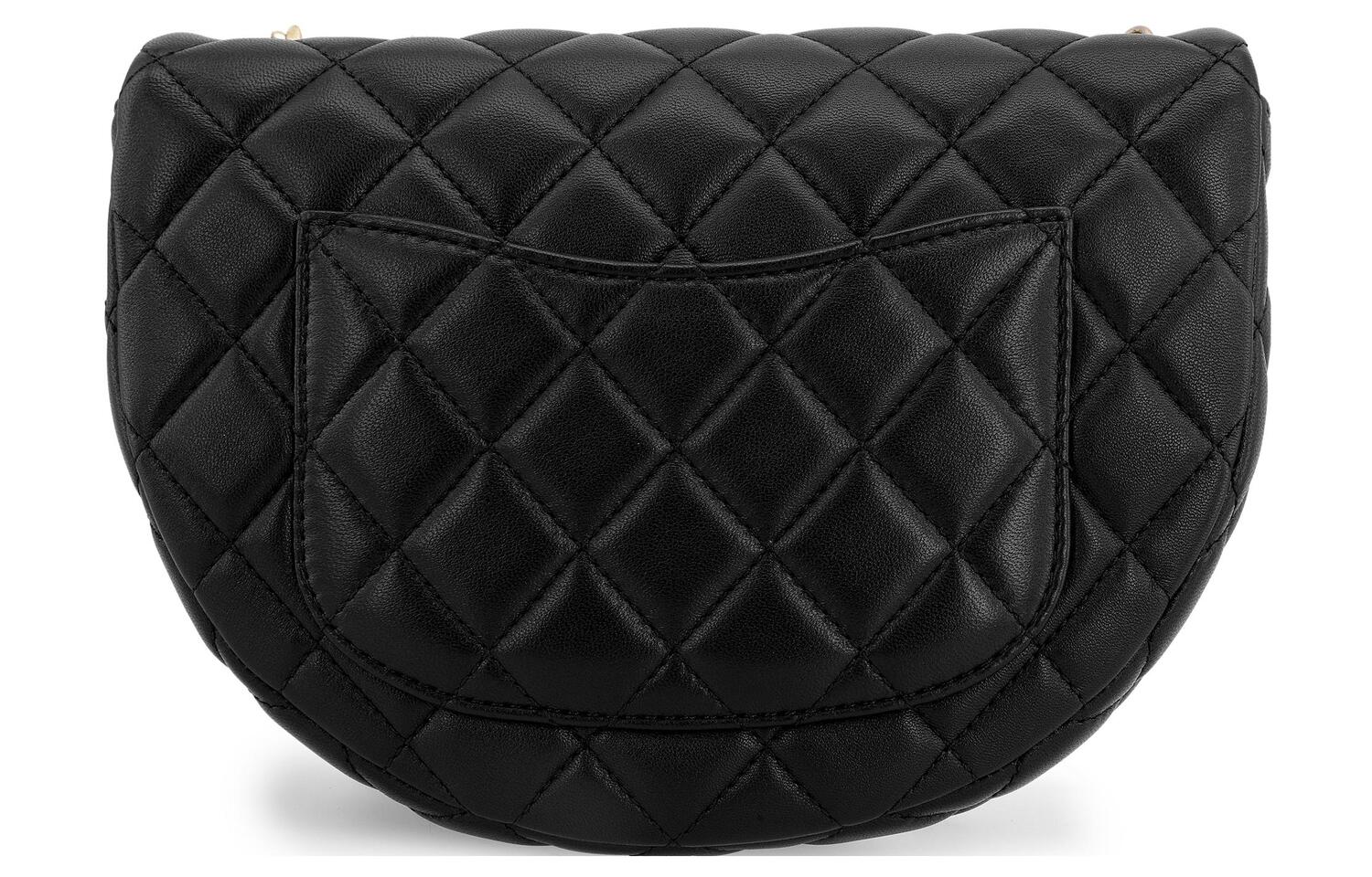 CHANEL Кожаный мессенджер Сумка с цепочкой Плечевая сумка Маленькая кроссбоди — фото 3