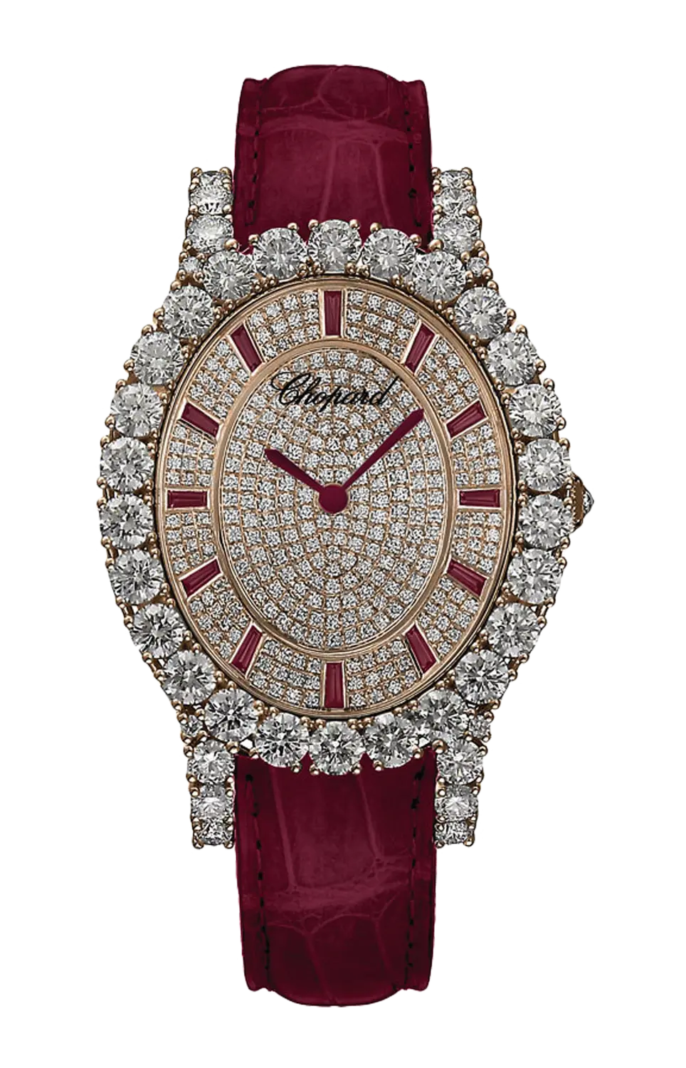 

Часы Chopard L'heure du diamant из золота с бриллиантами