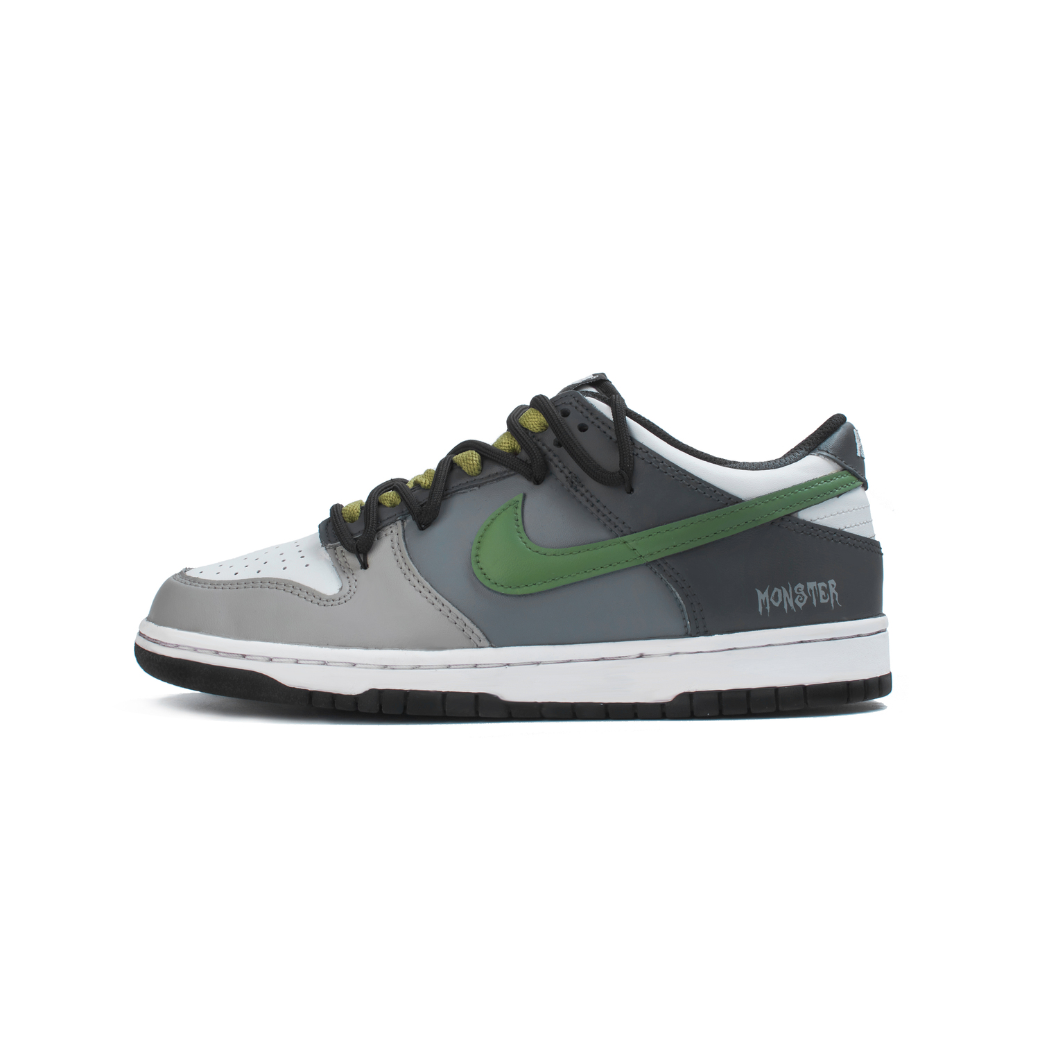 

Dunk Abrasion Resistant низкие кроссовки для скейтбординга Unisex Army Green Nike, зеленый